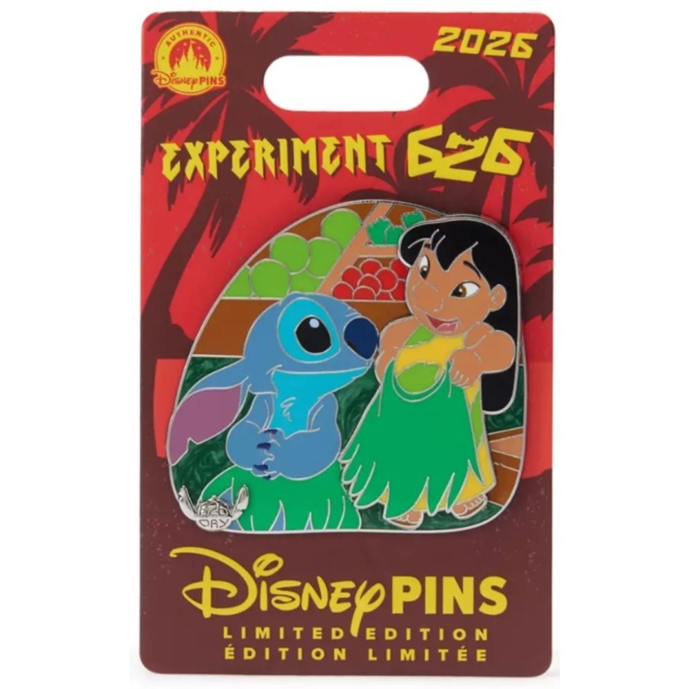 Disney Pins Lilo & Stitch Pin – Experiment 626 Day 2026 Pin Marbled – LE 3500